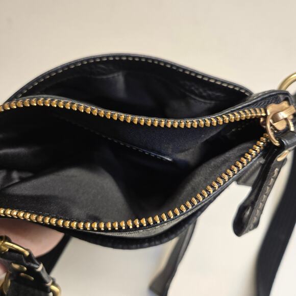 Coach 10285 Black Pebble Leather Y2K Legacy Swingpack Crossbody Messenger Bag - Picture 9 of 10